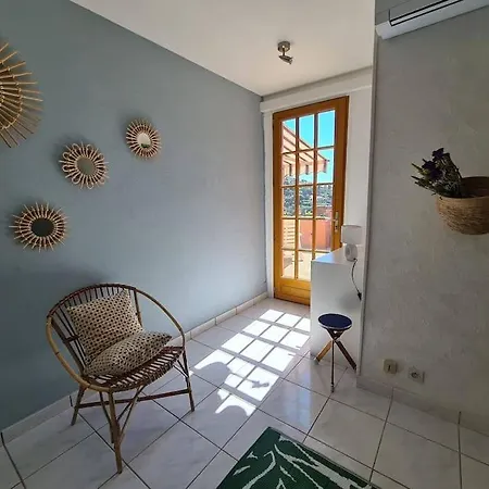 Apartmán Maison Avec Terrasse Vue Mer A Quelques Marches De La Fossette